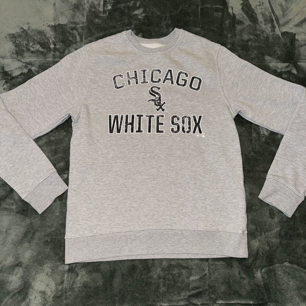 Fanatics Chicago White Sox‎ Victory Arch Sweatshirt Men's Medium Gray Pullover